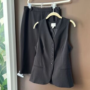 H&M Elegant Black Women's suit set sz 10/medium